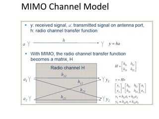 MIMO Channel Model
 