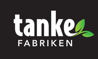 Tankefabriken - logo - svart - vit 1