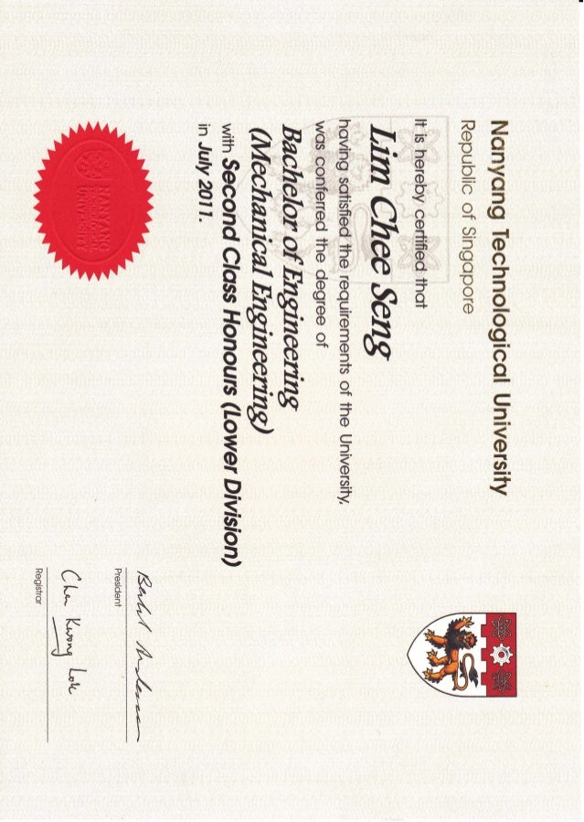 degree cert