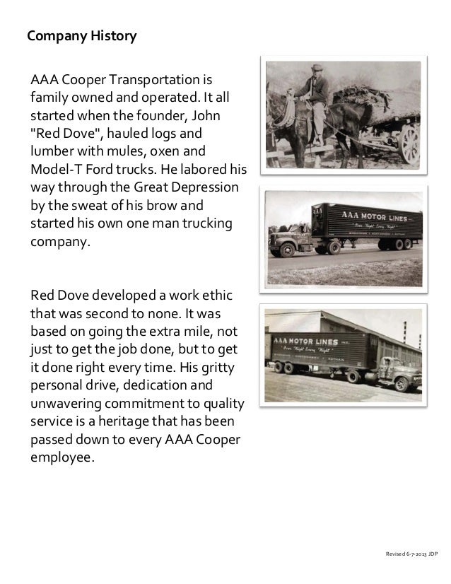 aaa cooper core services aaa cooper transportation