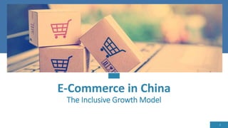 Alibaba - Building a Social Sustainable Ecosystem | PPTX