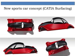 New sports car concept (CATIA Surfacing)
 