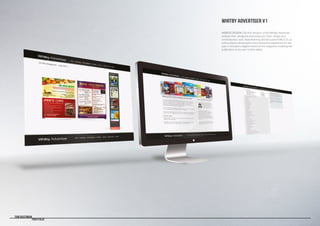 Tom Bastiman
	 Portfolio
WHITBY ADVERTISER V1
WEBSITE DESIGN | The first iteration of the Whitby Advertiser
website that I designed and produced. Clean, simple and
contemporary look, implementing SEO focussed HTML/CSS, as
well as jQuery allowing for more interactive experience for the
user. It included a digital version of the magazine, enabling the
publication to be seen further afield.
 