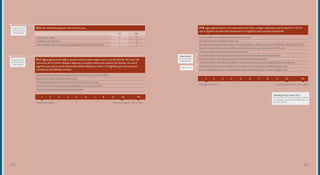 Pergunta nova!
Contribuição do
PerguntAção
P17. Agora gostaria de saber o quanto você se sente seguro com o uso da internet. Por favor, dê
uma nota de 0 a 10 em relação a algumas situações comuns de usuários da internet, em que 0
significa que você se sente totalmente INSEGURO(A) em fazer e 10 significa que você se sente
totalmente SEGURO(A) em fazer.
Totalmente inseguro Totalmente seguro Não se aplica
Pergunta nova!
Contribuição do
PerguntAção
P16. Das atividades abaixo, você me diria que:
Já programou sites
Já elaborou um aplicativo
Sabe modificar/criar um dispositivo, programa ou rede de computador
Baixar aplicativos gratuitos ou pagos de seu interesse e que considera úteis
Realizar transações bancárias pela internet
Fornecer dados pessoais para a compra de um produto ou serviço
Inscrever-se em concursos, provas, disponibilizar seu currículo online
Trocar informações pessoais com desconhecidos
Sim Não
1
1
1
2
2
2
P18. Agora gostaria que você respondesse as frases a seguir utilizando uma escala de 0 a 10, em
que 0 significa que discorda totalmente e 10 significa que concorda totalmente.
O uso da internet contribui para aproximar as pessoas
As compras online facilitam a minha vida
O ambiente da internet inibe a prática de bullying (piadas, apelidos, ofensas, intimidação, discriminação etc.)
Devo ter cuidado em expressar minhas opiniões na internet, pois posso não ser bem visto
Já passei mais tempo na internet do que pretendia
A internet proporciona novas descobertas que tornam as nossas vidas mais práticas
O uso da internet estimula a produção de conteúdos de própria autoria
A internet facilita a escolha de produtos e serviços porque as pessoas compartilham suas avaliações
A internet permite que eu me relacione com pessoas com interesses semelhantes aos meus
O uso do WhatsApp reduz o uso das demais redes sociais (Facebook, Twitter, Instagram etc.)
Discorda totalmente Concorda totalmente Não se aplica
Itens novos
Itens novos!
Contribuição do
PerguntAção
Mudança de 2013 para 2015:
Era, em 2013, “A internet facilita a prática
de bullying”, agora foi alterado para um
sentido positivo.
1 2 3 4 5 6 7 8 9 10 99
1 2 3 4 5 6 7 8 9 10 99
243242
 