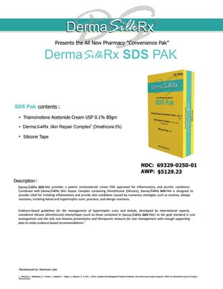 DermasilkRx_SDS Pack Marketing Piece