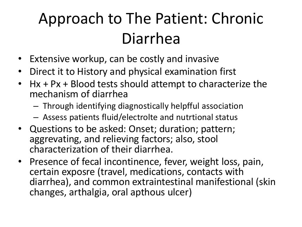 diarrhea case study slideshare