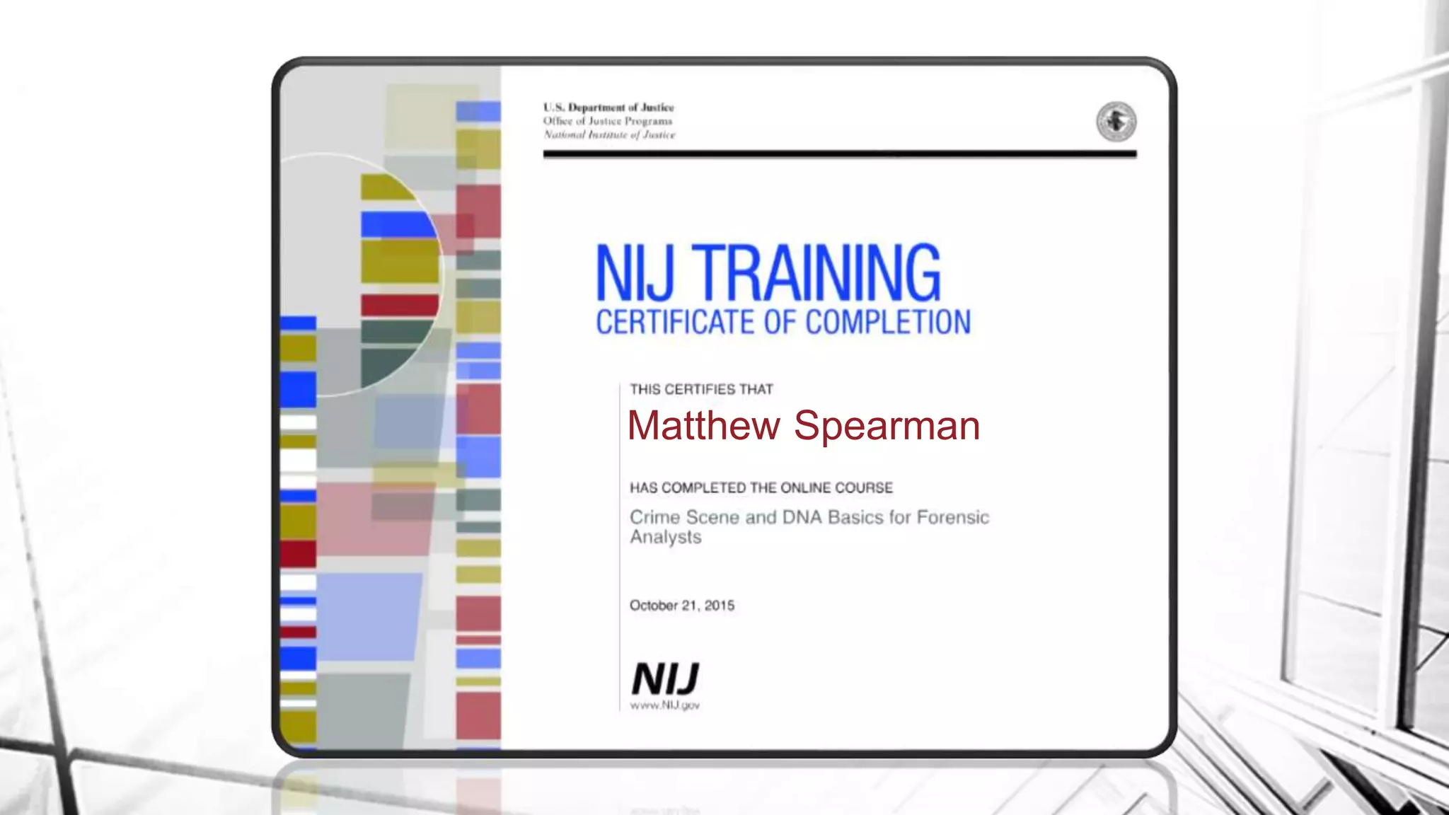 Metode Nij National Institute of Justice | PPTX