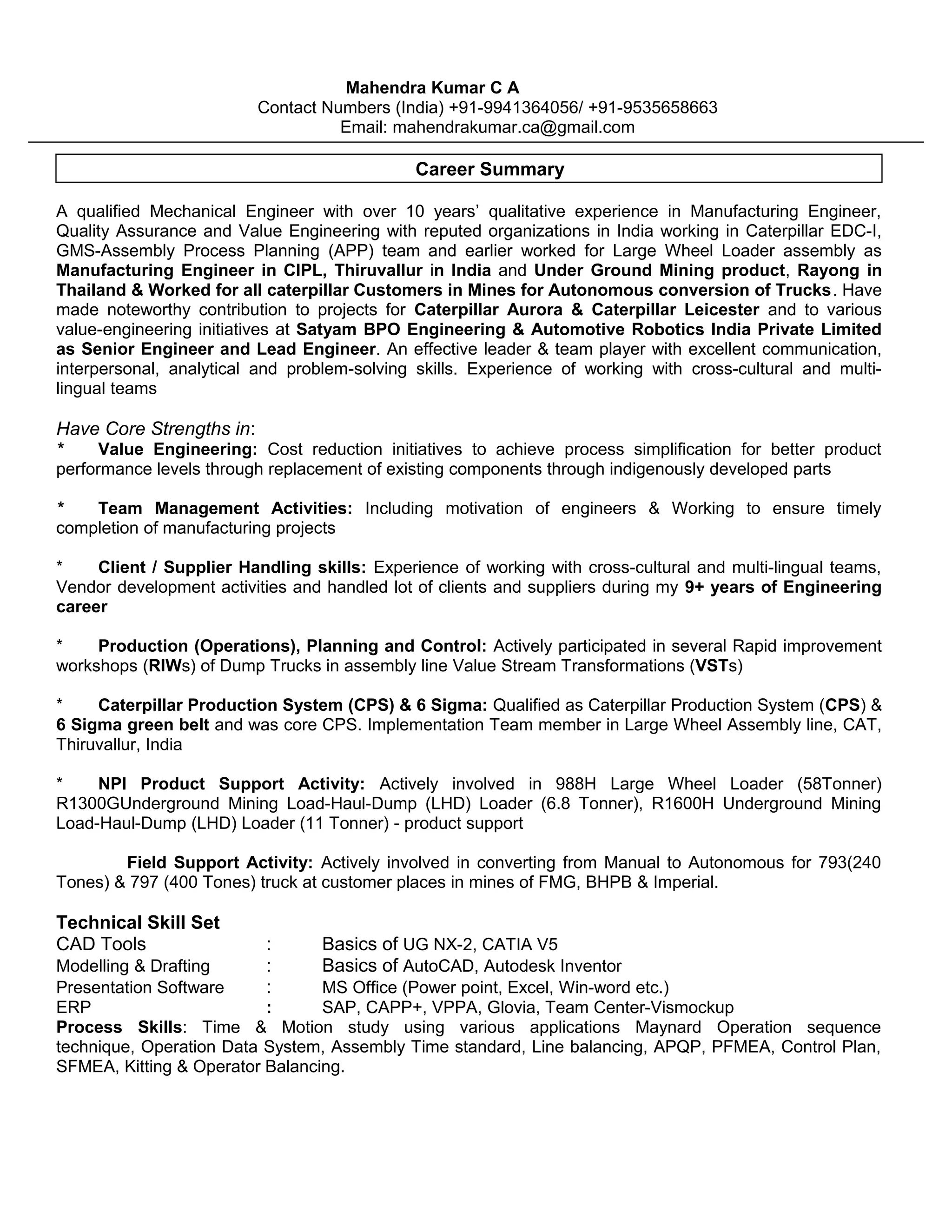 Chattigar-Resume | DOC