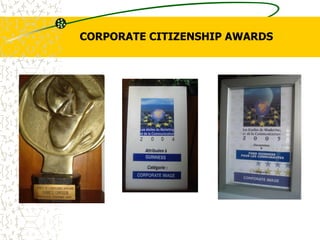 CORPORATE CITIZENSHIP AWARDS
 