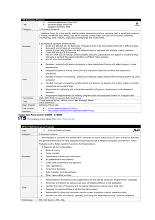 Senior-Java-Programmer-CV | PDF