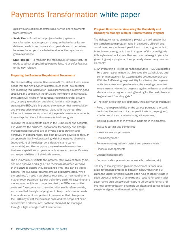 International payment thesis