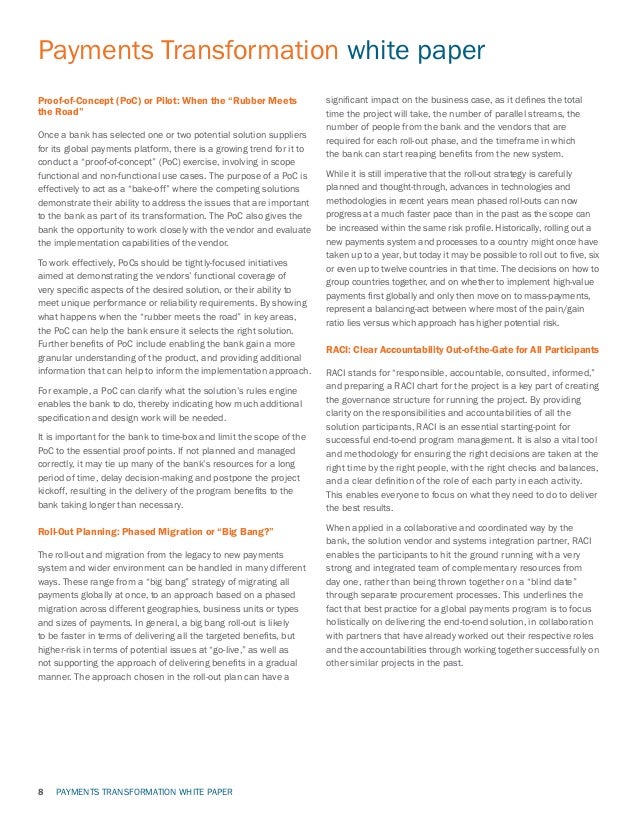 International payment thesis