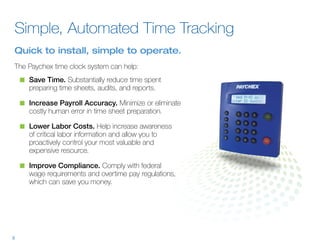 Paychex - About Paychex and Sample Reports | PPT