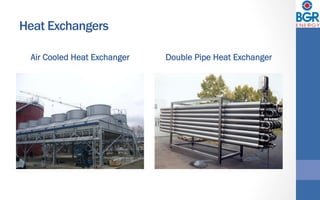 Heat Exchangers
Air Cooled Heat Exchanger Double Pipe Heat Exchanger
 