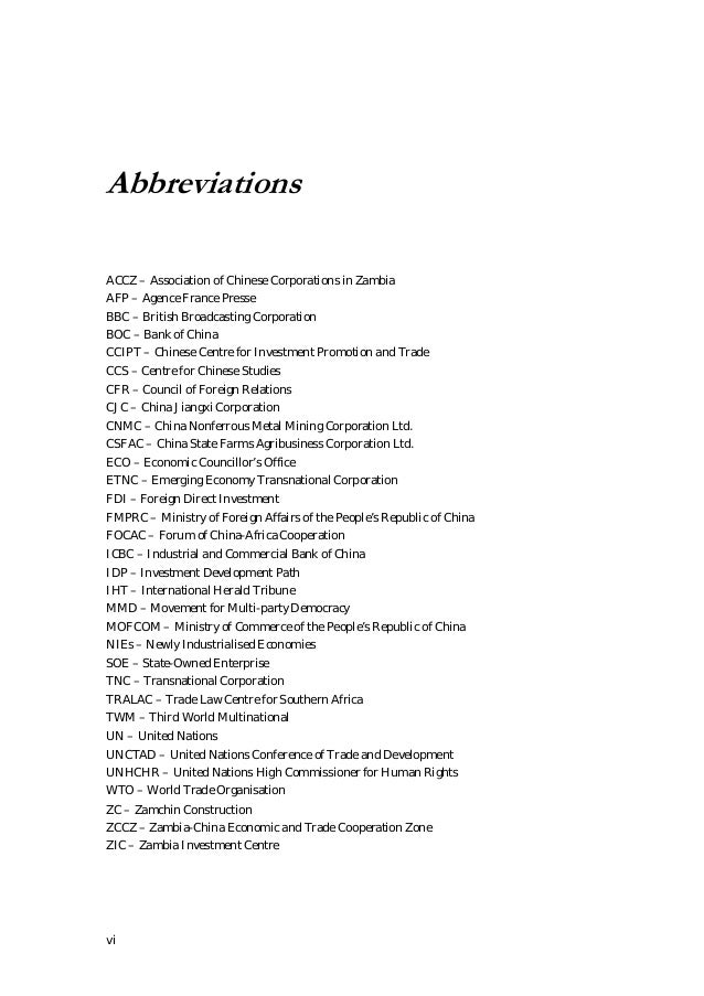 Dissertation china in africa