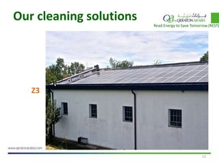 12
Z3
Our cleaning solutions
Read Energy to Save Tomorrow (REST)
 