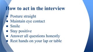 Interviewing | PPTX