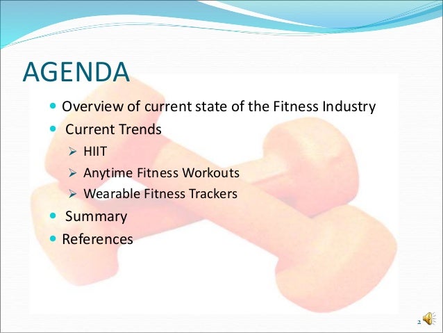 fitness agenda