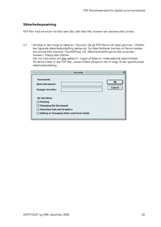 Branchestandard for digitalt annoncemateriale