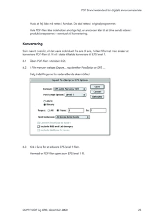 Branchestandard for digitalt annoncemateriale