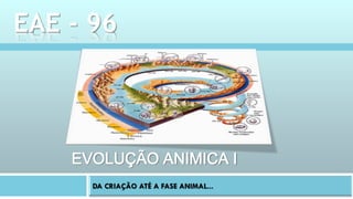 EVOLUÇÃO ANIMICA I
EAE - 96
 