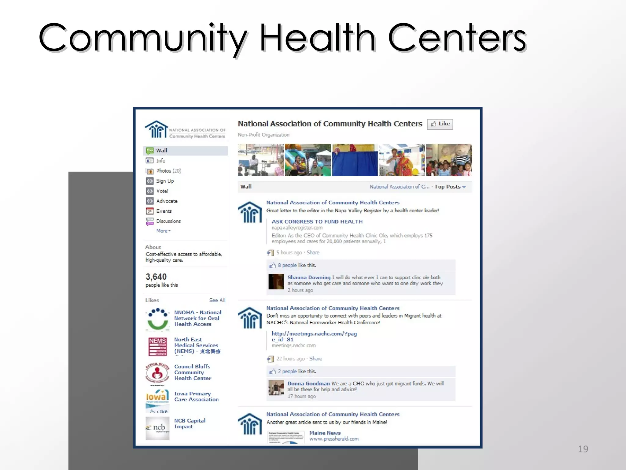 Community Health Centers 