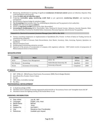 SanjayKumar (ACCA) | PDF