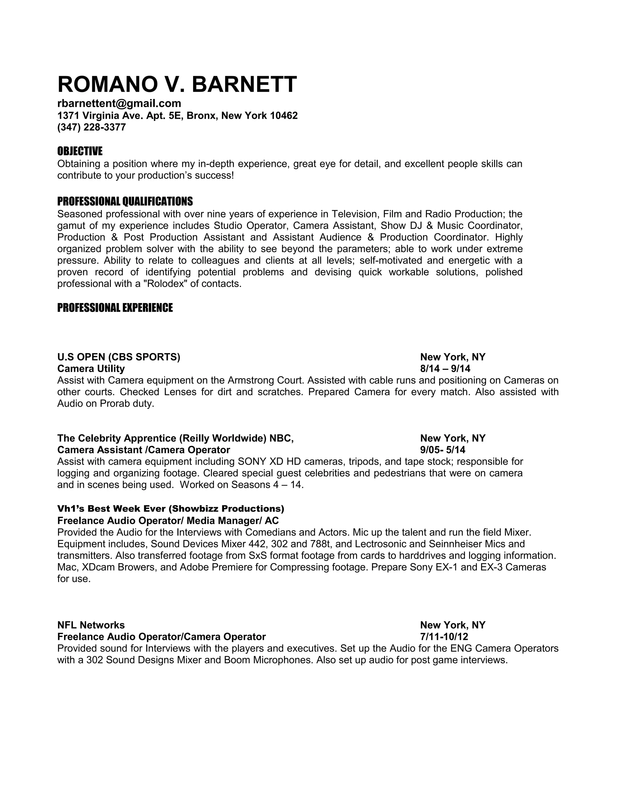 ManosResume version 3 | PDF