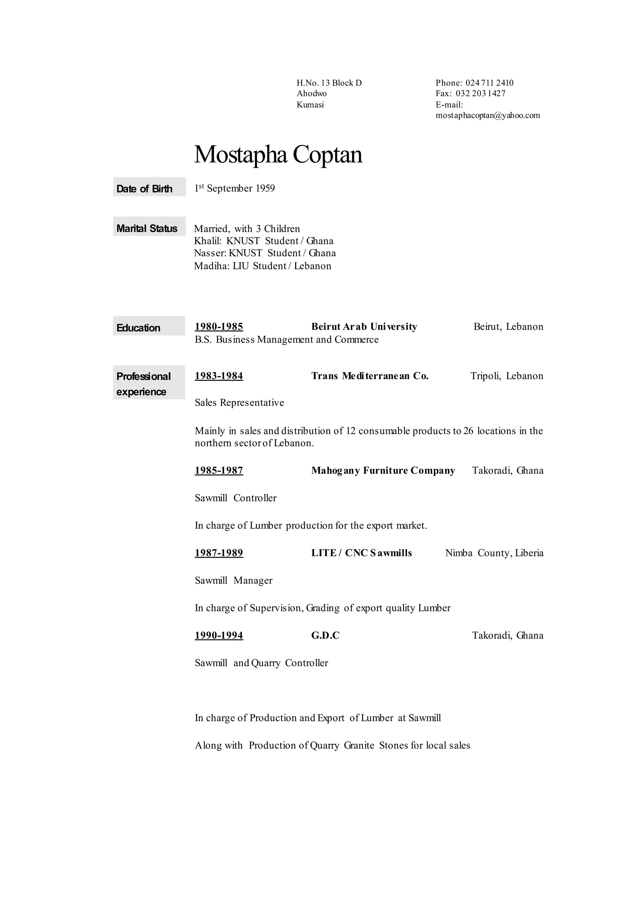 mustapha-coptan-resume-pdf