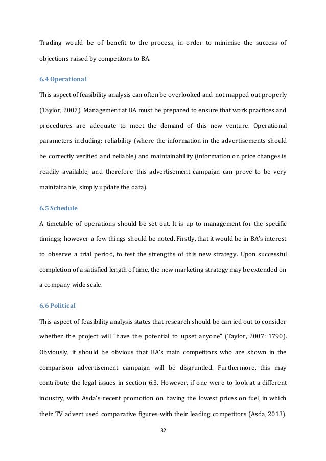 management consultancy report