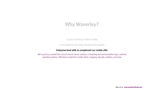 Waverley Interactive Presentation