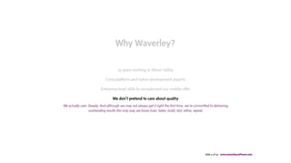 Waverley Interactive Presentation