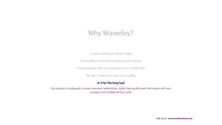 Waverley Interactive Presentation