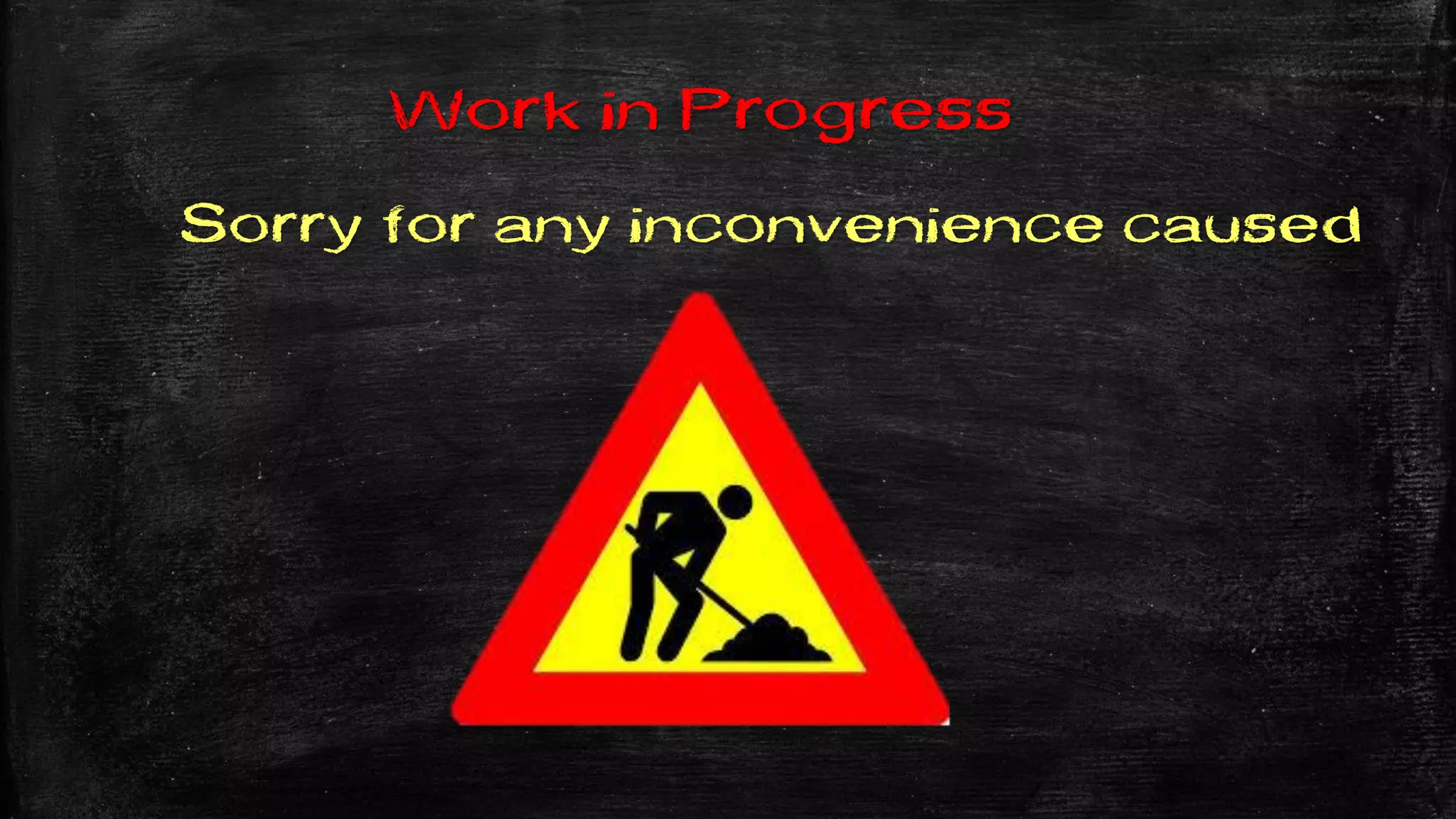 Work in Progress
Sorry for any inconvenience caused
 