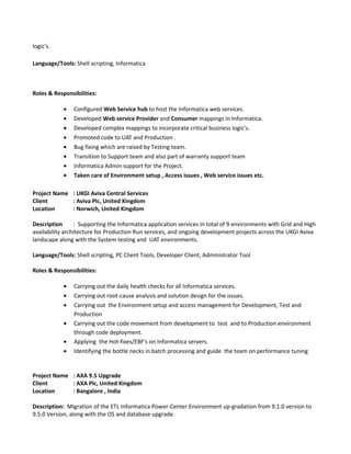 Informatica 9 Admin Guide.pdf Santhosh_Informatica_Administrator(2) | DOC