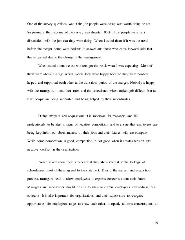 mergers and acquisitions and effects on employee morale employee morale survey