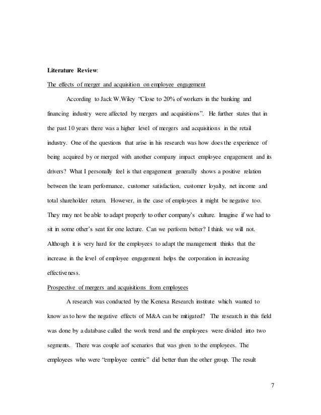 merger and acquisition literature review Keywords- mergers and acquisitions, literature review, impact on hr, gap analysis, hr outcomes i introduction. merger and acquisition literature review Keywords- mergers and acquisitions, literature review, impact on hr, gap analysis, hr outcomes i introduction.