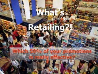 GfK Consumer Tracking What’s going on in Retailing – Laurent de Groof 5 juni 2015
What’s
Retailing?!
going on in
 