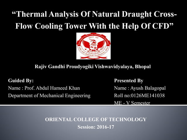 ayush balagopal final ppt | PPT