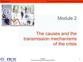 Module 2 The causes and the transmission mechanisms of the crisis 