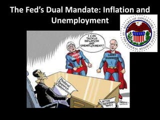 The Fed’s Dual Mandate: Inflation and
Unemployment
 