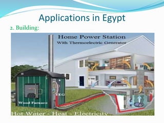 Applications in Egypt
2. Building:
 