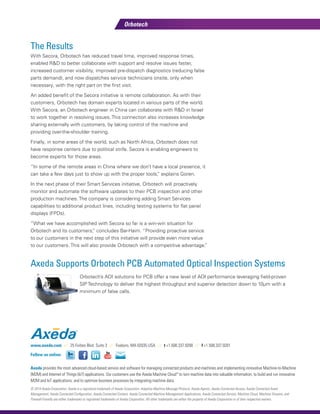 IIOT Case Study Orbotech | PDF