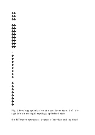 A 99 LINE TOPOLOGY OPTIMIZATION CODE BY OLE SIGMUND, JANUARY .docx
