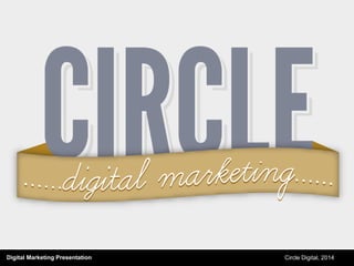 Digital Marketing Presentation Circle Digital, 2014
 