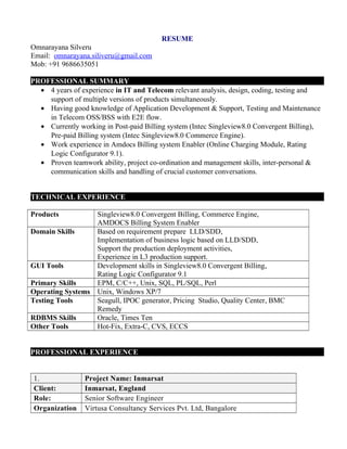 Om_Resume | DOC