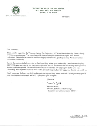 IRS Letter