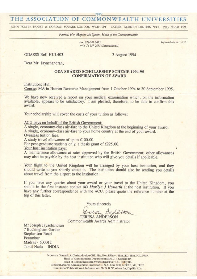Commonwealth scholarship short essay on objectives during award, and career plan after award. commonwealth scholarship essays