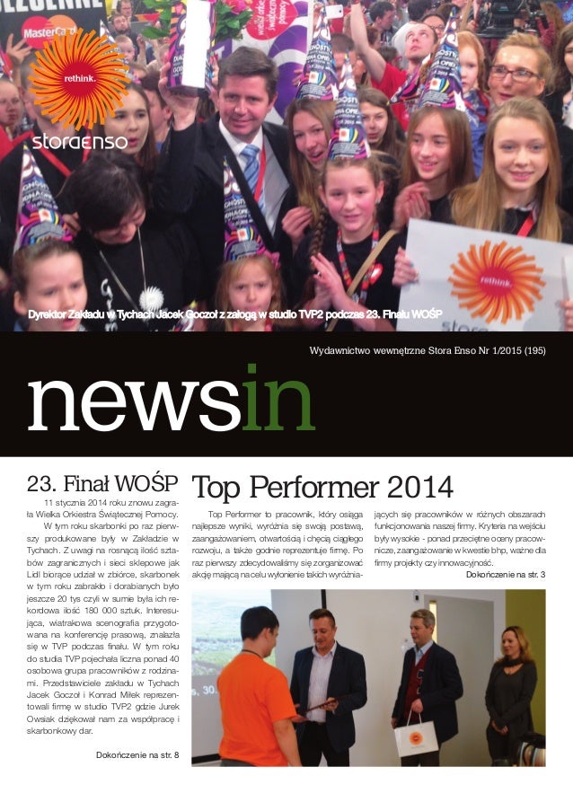 Storaenso News Letter Jan 2015