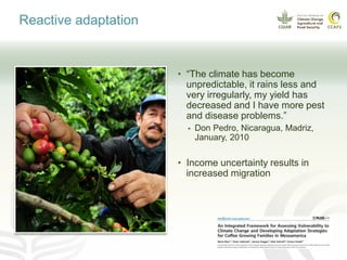 Coffee and climate change